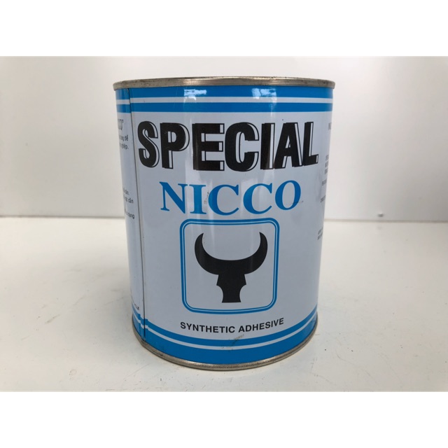 Keo dán cao su,nhựa, tấm focmica, gỗ Nicco 600ml