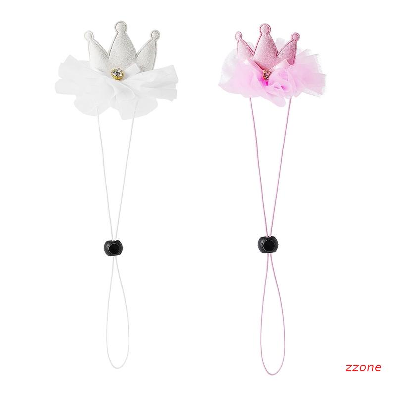 Nón Sinh Nhật Hình Vương Miện Đính Đá Dễ Thương Cho Thú Cưng