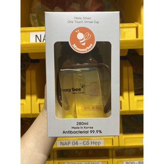 Bình uống nước Mummybee Nano Silver 280ml