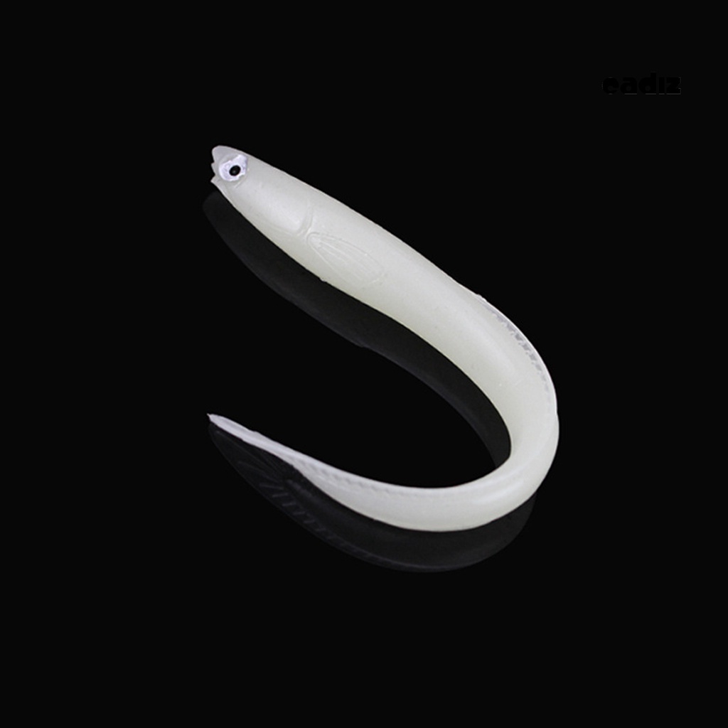 Set 5 Mồi Câu Cá Mềm Phát Quang Siêu Bền 14cm / 6.3g