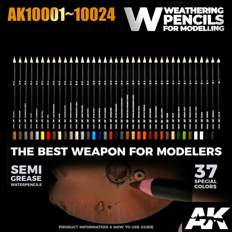 Bộ màu chì AK10001-10024