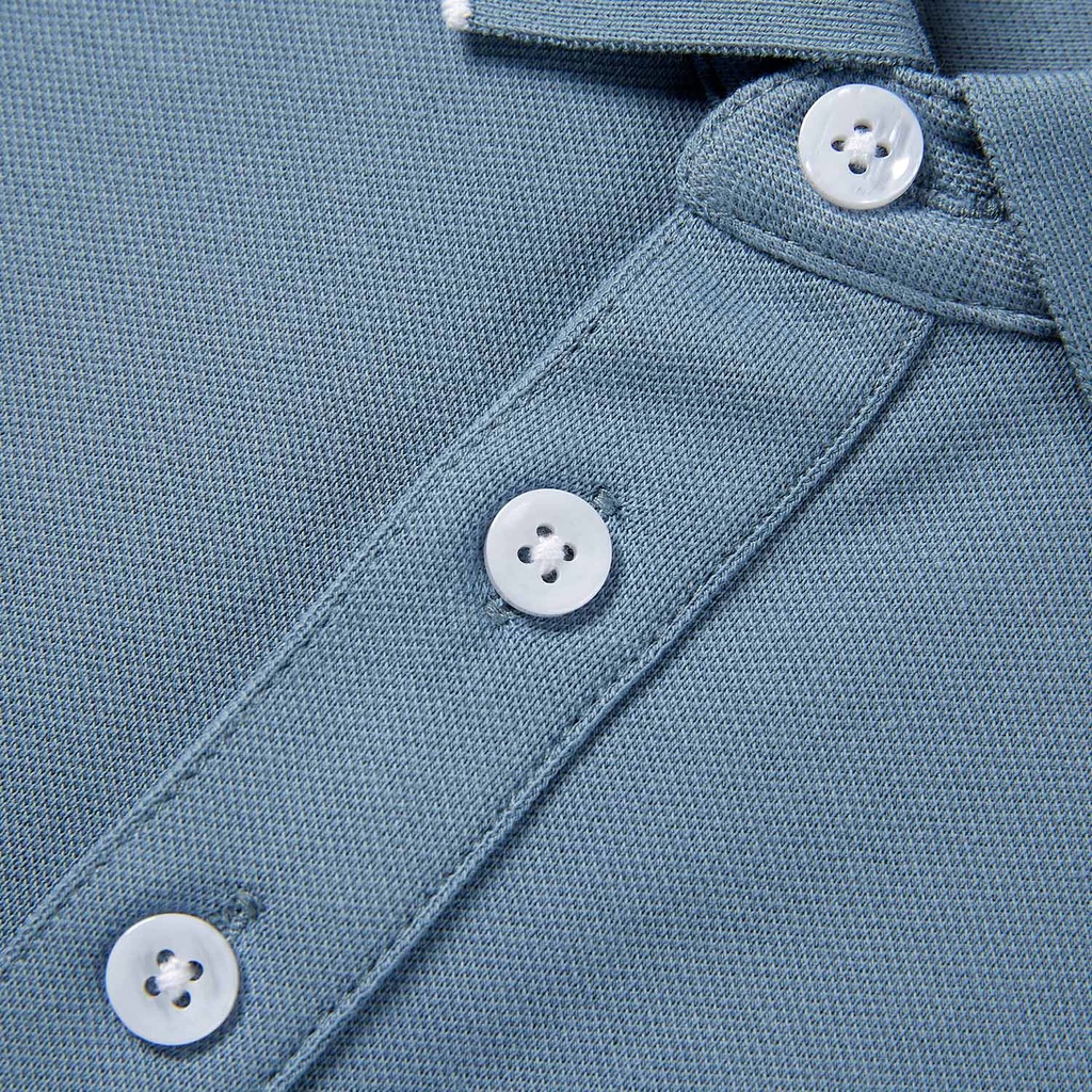 HLA - Áo Thun Polo Nam Xinjiang Cotton Short Sleeve POLO Shirt