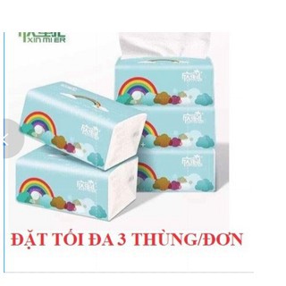 GIẤY ĂN CẦU VỒNG XIN MIER [THÙNG 30 GÓI]