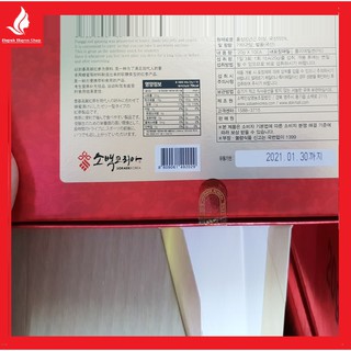 Cao Hồng Sâm Sobaek Korea