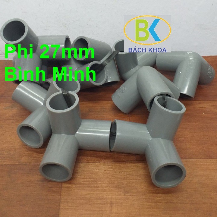 Co góc 3 hướng phi 27mm Bình Minh