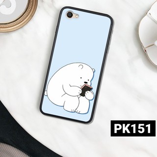 [FSS09JAN-Hoàn 20% xu]  ỐP LƯNG VIVO V5 IN HÌNH WE BARE BEARS SIÊU DỄ THƯƠNG -