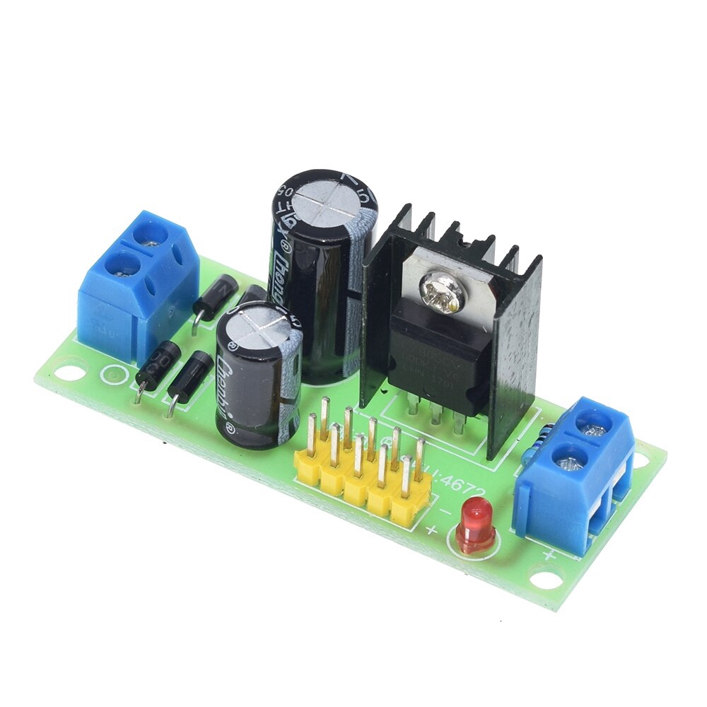 Mô Đun Hạ Áp Tzt L7805 Lm7805 7.5v-20v Sang 5v Cho Arduino | BigBuy360 - bigbuy360.vn