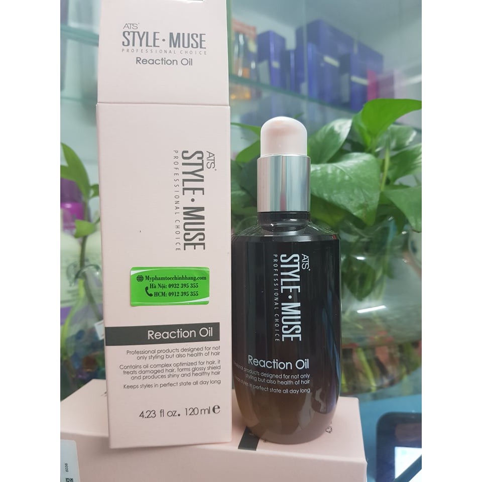 (Sale giá gốc date 7/2022) Dầu dưỡng ATS Stylemuse Reaction oil 120ml