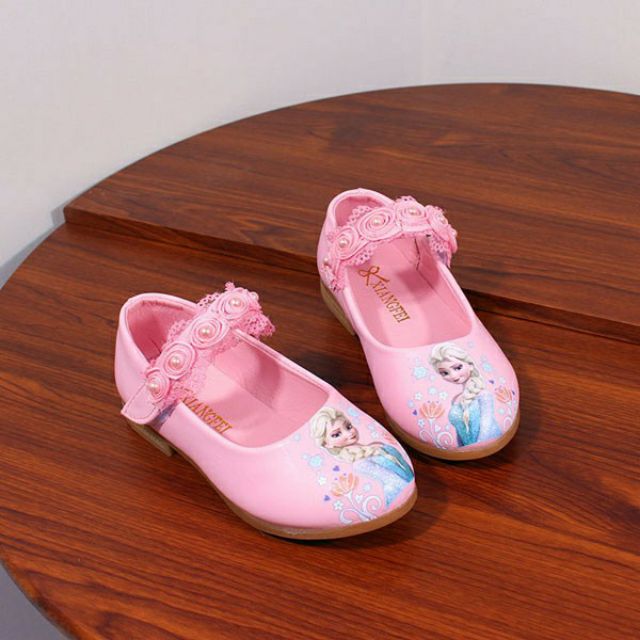Giày búp bê in hình elsa xinh xắn