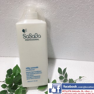 CẶP DẦU GỘI XẢ SASABA 800mlx2