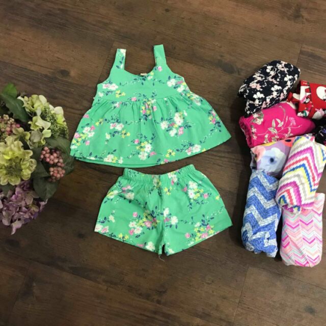 Set 4 bộ carter bé gái