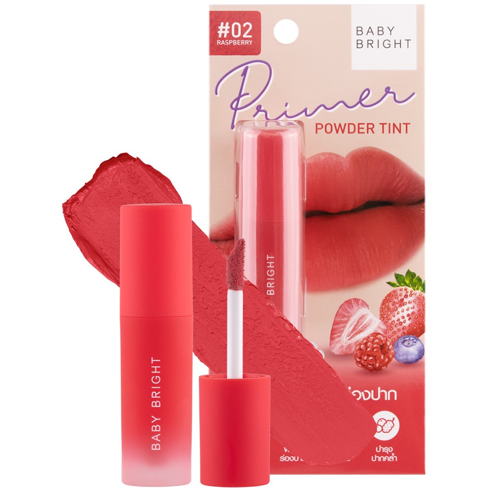 Son kem tint lì Baby Bright sắc tố cao lâu trôi Baby Bright Primer Powder Tint 2.4g - anhduong.official.vn