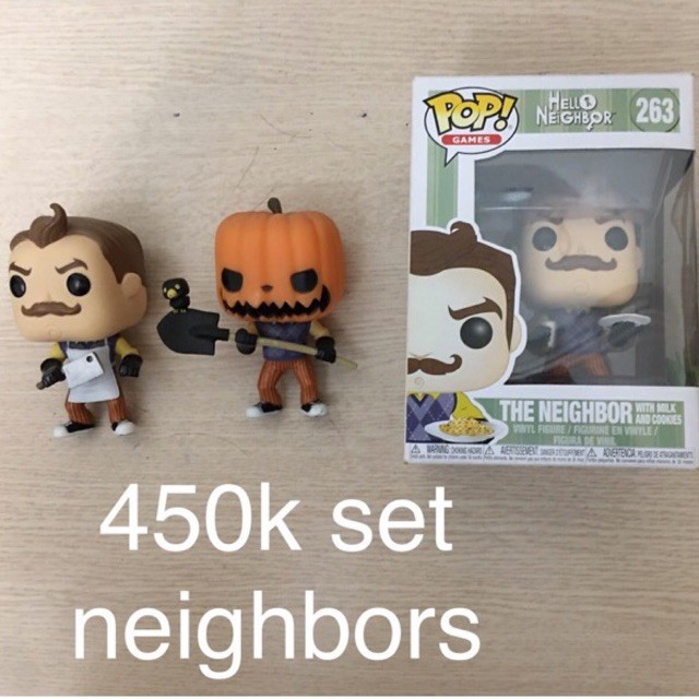 Mô hình funko pop hello neighbor