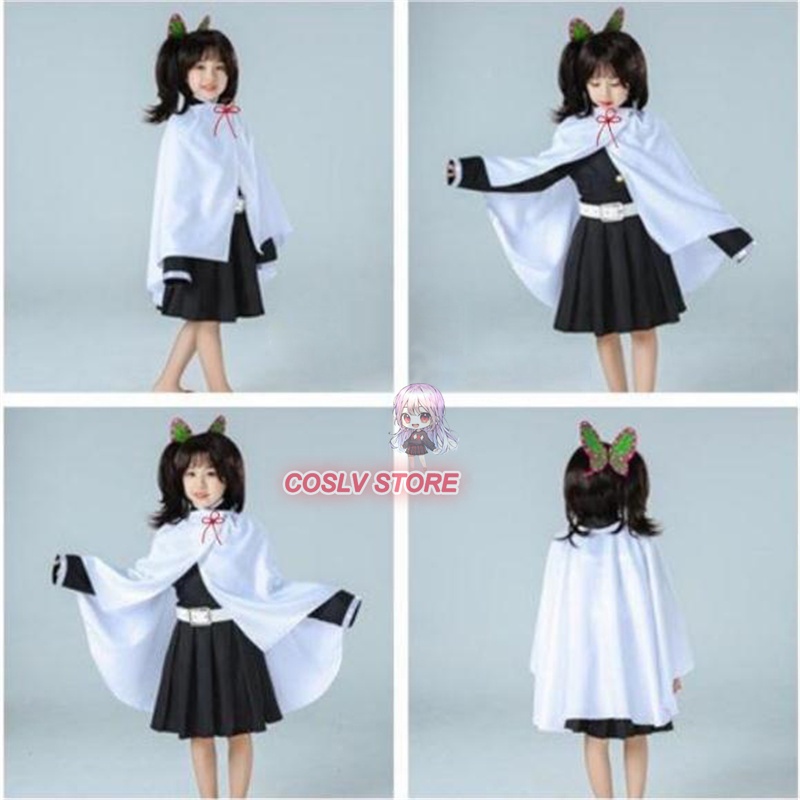 Trang Phục Kimono Hóa Trang Nhân Vật Hoạt Hình Demon Slayer Mini Kamado Nezuko Tanjirou Kimetsu no Yaiba