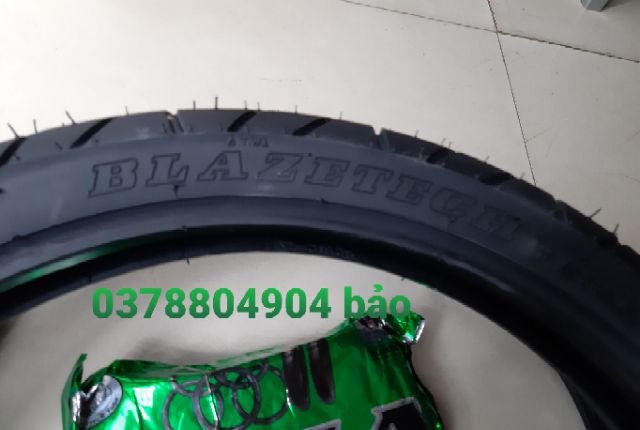 Cặp vỏ BLAZETECH trước 70,80 sau,80,80 kèm ruột gai như hình