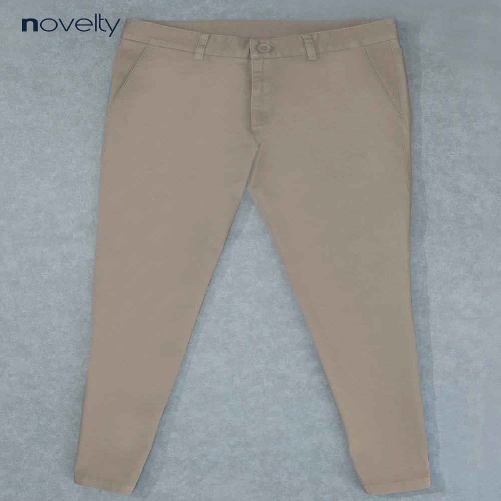 Quần dài Khaki nam Novelty Classic xám nhạt 2002010