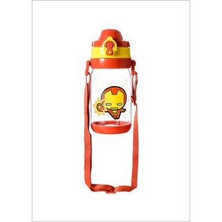 Bình nước nhựa MARVEL TRITAN 520ml, Iron Man