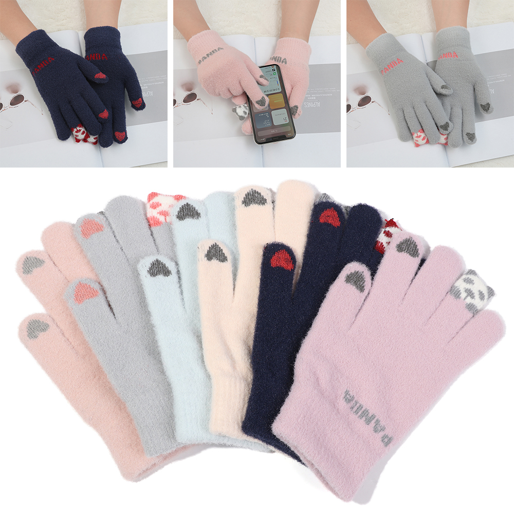 Đôi Găng Tay Hình Mèo Xinh Xắn Cho Nữ