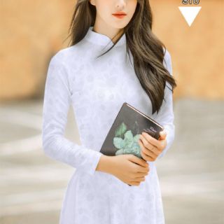 Vải áo dài nữ sinh in 3D