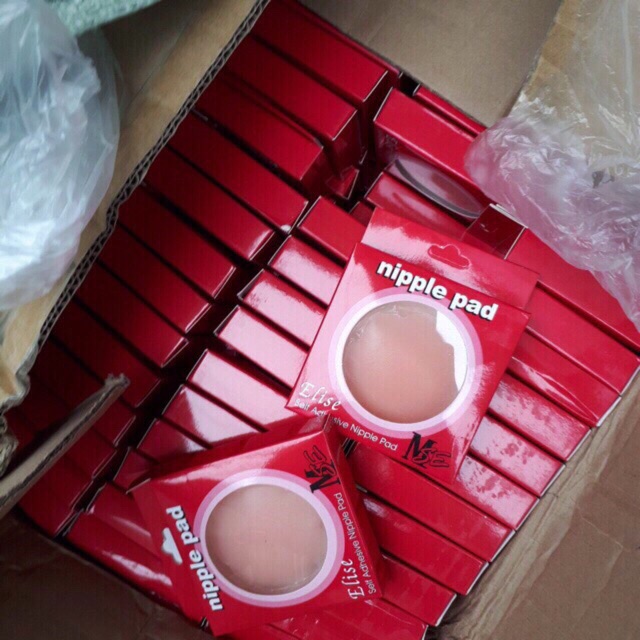 Đôi Miếng Dán Nhũ Hoa Silicon