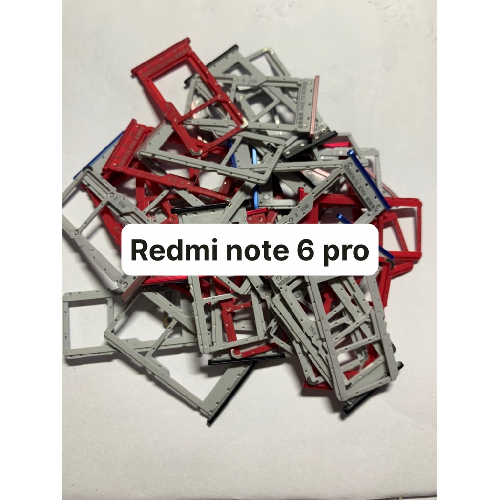 Khay sim điện thoại Xiaomi redmi note 6 pro