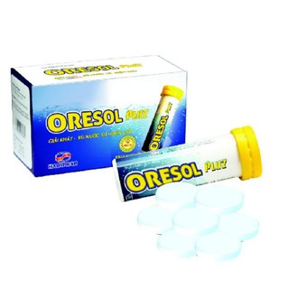 Oresol Pluzz viên sủi bù nước, điện giải
