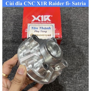 Cùi đĩa CNC X1R Raider Fi, Satria 4 lỗ chính hãng Dochoixemay
