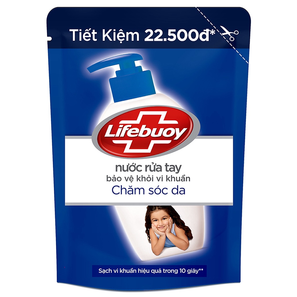 Nước Rửa Tay Lifebuoy Bảo Vệ Khỏi Vi Khuẩn Túi 450g