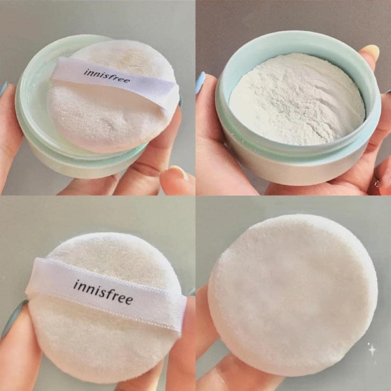 phấn phủ dạng bột kiềm dầu No sebum Mineral powder innisfree