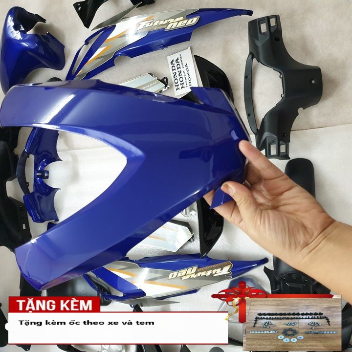 Bộ dàn áo xe FUTURE Neo Màu Xanh Tím Than -- Bộ nhựa xe máy - B2020