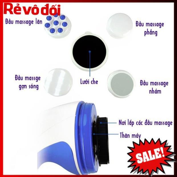 Máy massage rung cầm tay mini Relax & Spin Tone-A781 hỗ trợ giảm mỡ, giảm đau, lưu thông khí huyết - Chính hãng