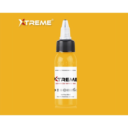 Mực Xăm Xtreme màu vàng YELLOW