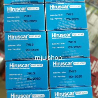 Hiruscar Post Acne 5g - Chăm sóc mụn thâm, sẹo mụn