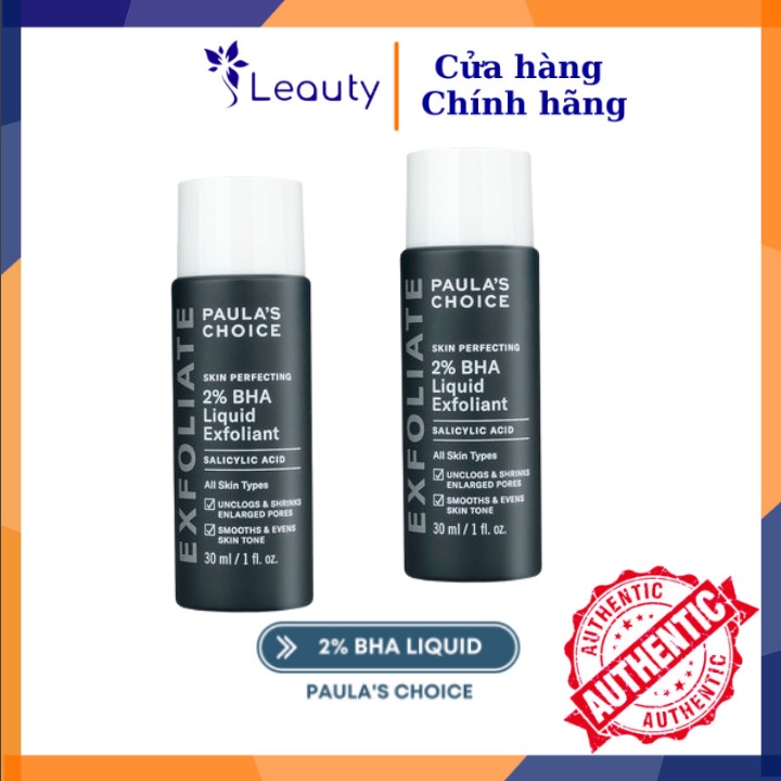 BHA PAULA CHOICE 2% 30ml Chính Hãng Tẩy Tế Bào Chết Hóa Học