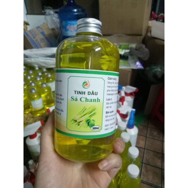 Tinh dầu xông phòng sả chanh, bạc hà, quế, lý, lavender, tràm 500ml