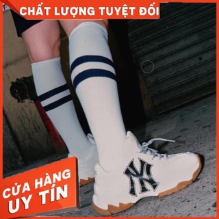 3(FREESHIP + ẢNH THẬT 1.1) Giày 𝐌𝐋𝐁 Hàn Quốc NY đen đế nâu