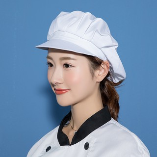 Mũ bếp nữ trùm đầu chống rơi tóc, bụi bẩn