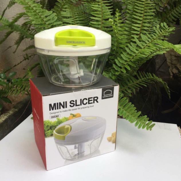 Máy say sinh tố MINI SLICER LOCK-LOCK - Máy say thịt, gia vị đầu bếp