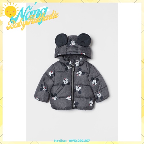 Áo Khoác Gió Thu Đông Họa Tiết Mickey Cho Bé Trai, Bé Gái SĂN SALE Hờ Mờ