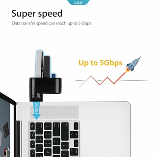 Hub Chia 3 Cổng USB 3.0 Tốc Độ Cao Dành Cho Laptop Notebook