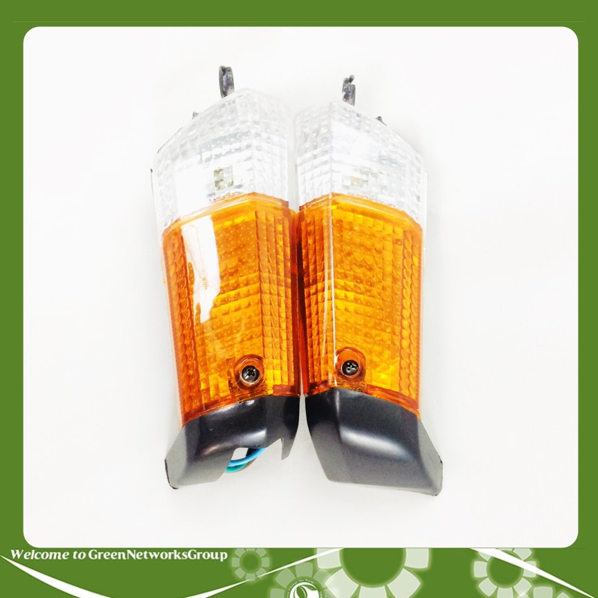 Bộ đầu đèn xe Ream đầu bằng có xi nhan 2 bên Greennetworks