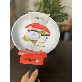 Chảo từ men Đức Rapido 24cm đáy chấm