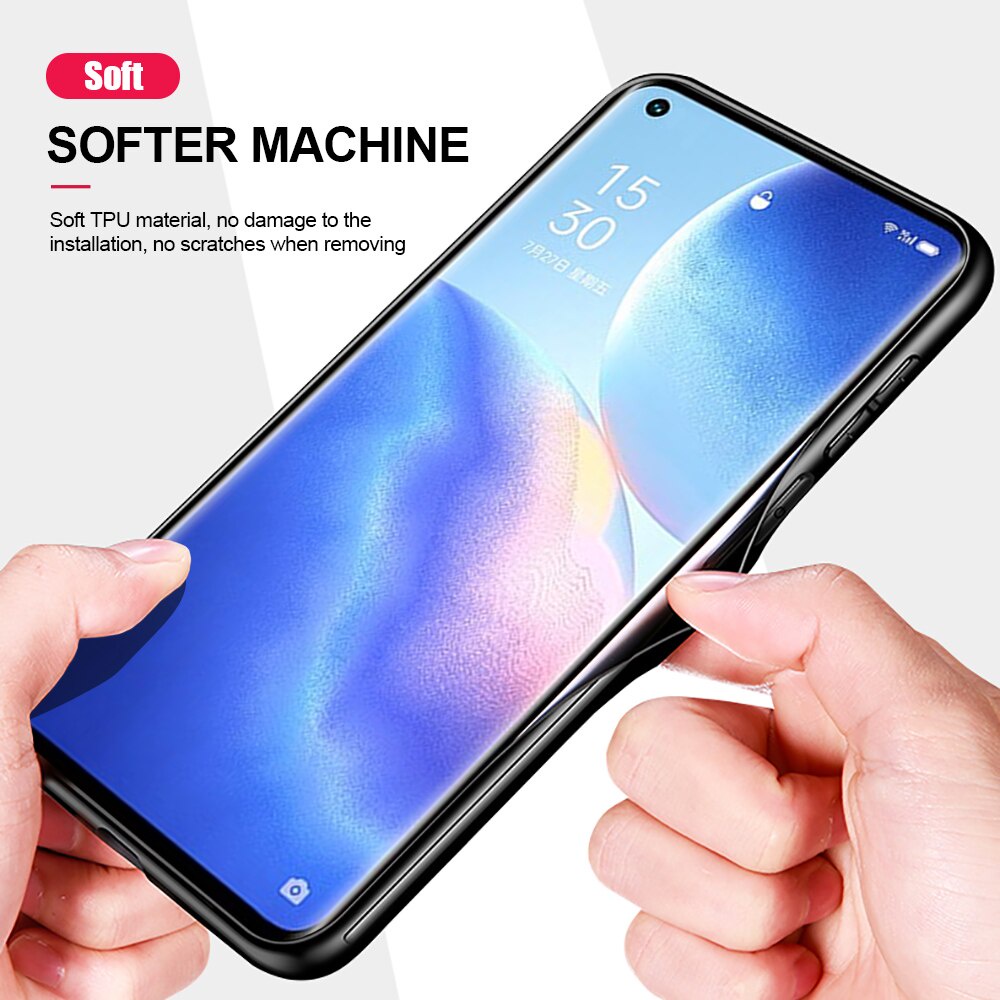 Oppo reno 7 5G reno 7 pro reno6 Pro plus Reno 6z reno 6 6Pro Reno5 PRO 5PRO 4G 5G opoo Car magnetic mobile phone case