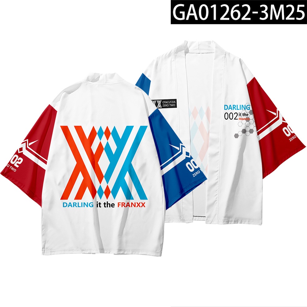 Áo Choàng Kimono Hóa Trang Nhân Vật Darling In The Franxx Quyến Rũ Cho Nam Nữ