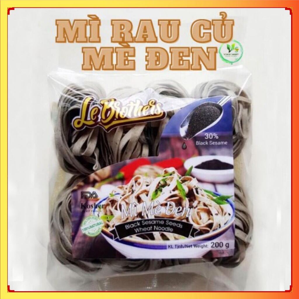 Mì tươi rau củ thập cẩm Le Brother- mì rau củ organic Duy Anh Food hàng xuất khẩu