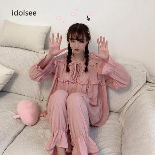 Bộ Đồ Ngủ Áo Tay Ngắn + Quần Short In Họa Tiết Xinh Xắn