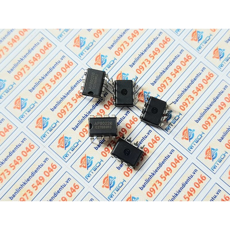 [Combo 10 chiếc] AP8022B AP8022C AP8022 IC Nguồn Switching DIP-8