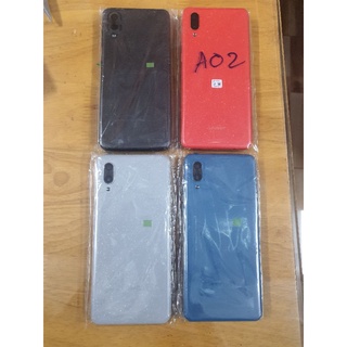 Vỏ samsung A02 A022 zin có kính cam,khay sim