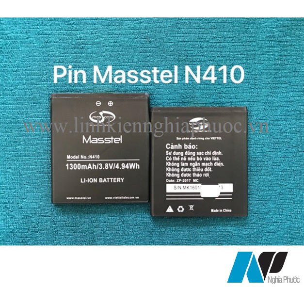 Pin Masstel N410