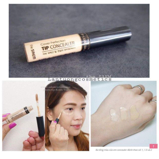 Che khuyết điểm The Saem Cover Perfection Tip